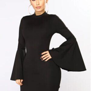 Carys Bell Sleeve Dress